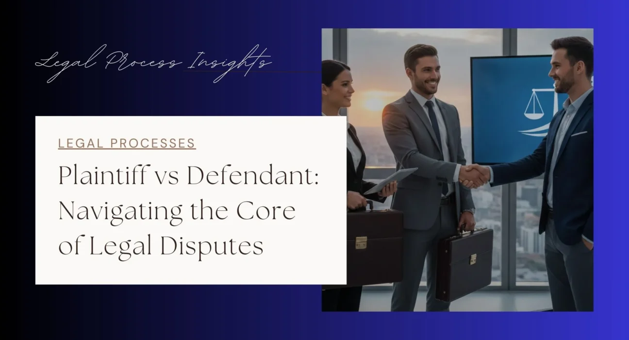 Plaintiff vs Defendant